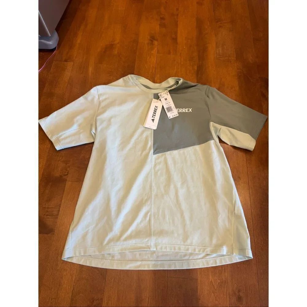 Woman’s new w tags Adidas TerraX hiking tshirt size M